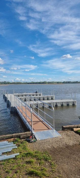 Ponton acostare barca, jet, caiace sectiune 2,35 m x 1,55 m x 0,25m