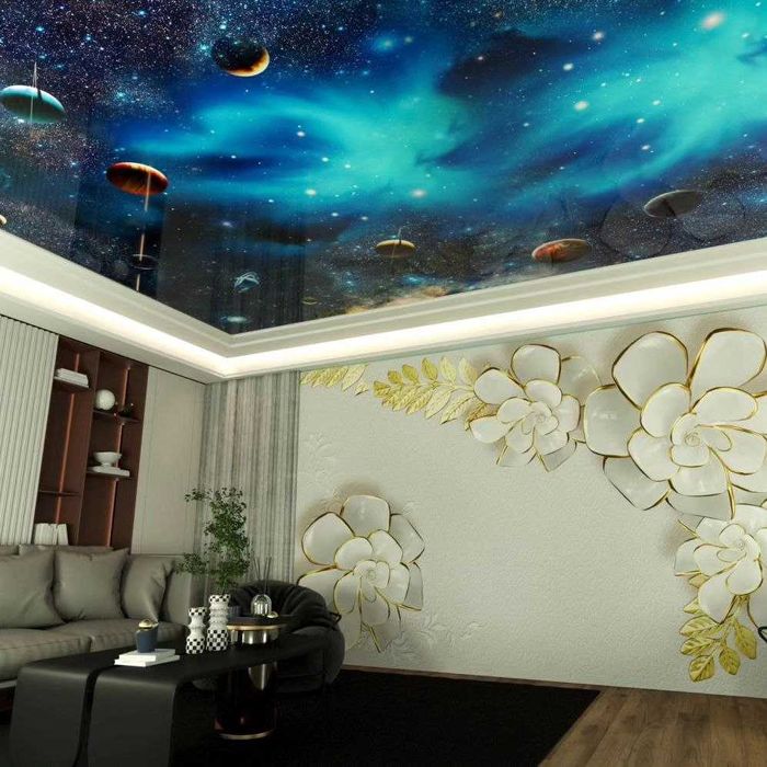 Натяжной МДФ потолок хизмати natyajnoy potolok xizmati uyutt.uz