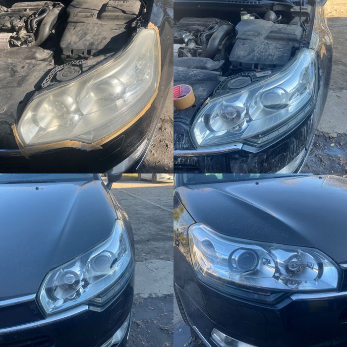 Мобилно полиране на фарове