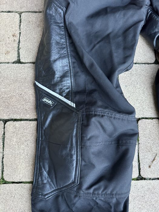 Pantaloni moto piele-textil Polo , marimea 48/M