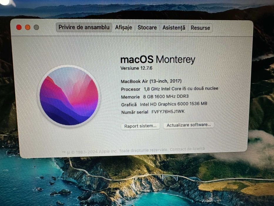 Vand Macbook air 2017 in stare foarte buna