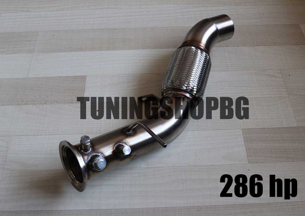Downpipe Даунпайп DPF OFF БМВ 335d 535D X3 286 к.с ! Тунинг!