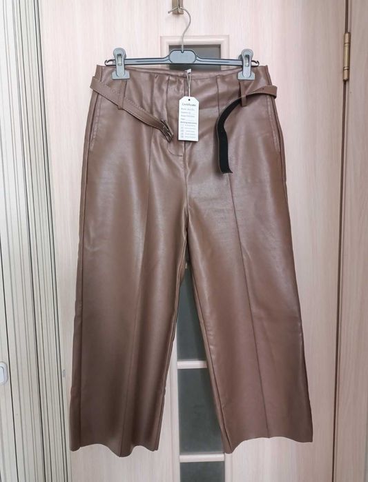 Кожаные штаны, брюки, кюлоты