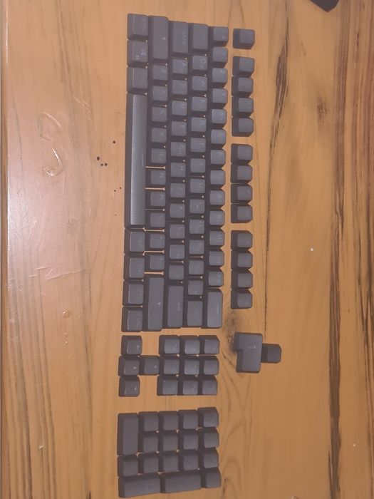 Кейкапы для механической клавиатуры серые