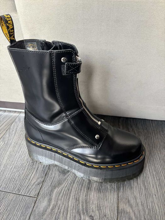 Кожени боти/Кубинки Dr. Martens Jetta Hi Max