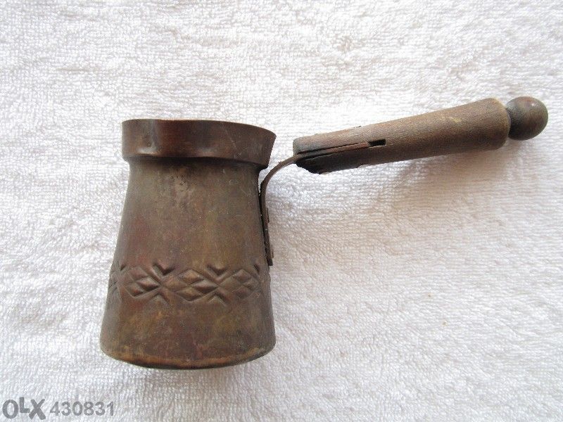 колекционерска много стара кафеварка / джезве за кафе