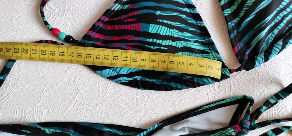 Costum baie 2 piese femei AQUOS Elena mar S/M tiger-stripes Nou