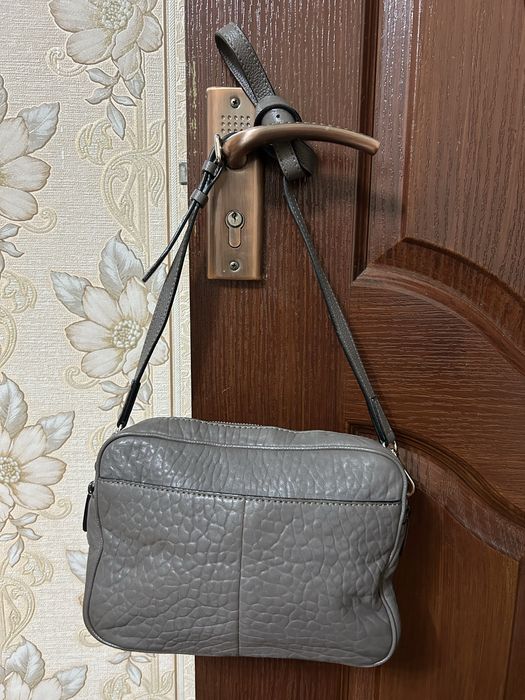 Кожаная сумка с Кореи ANNE. KLEIN