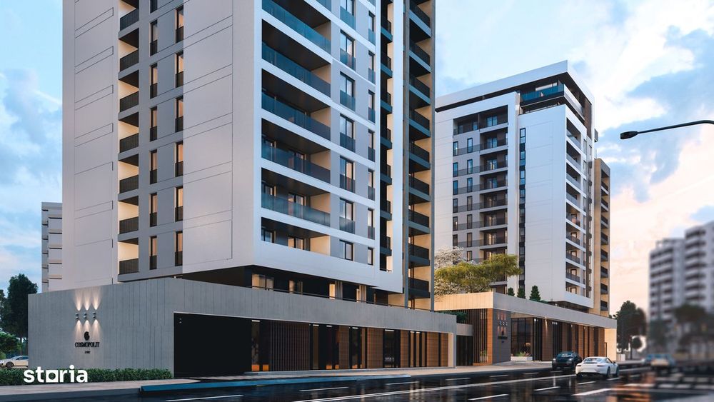 Apartament 2 camere Cosmopolit Zenit | Bloc C - etaj 2