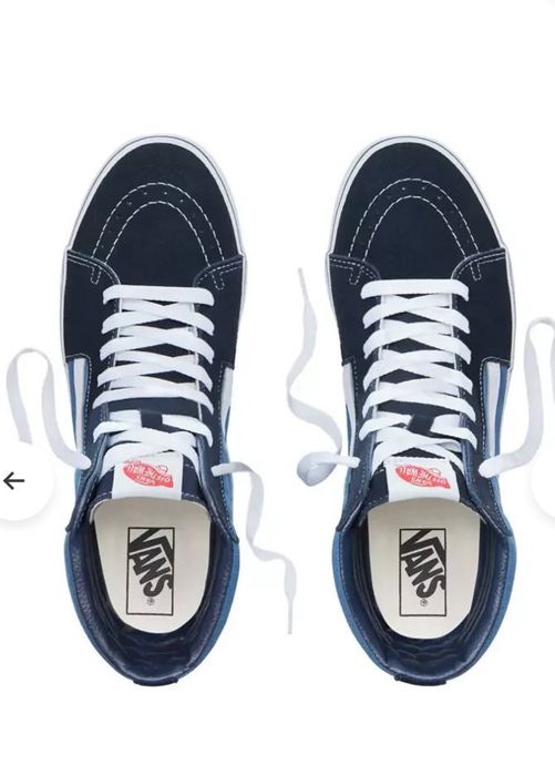 Teniși Wans Sk8-Hi Bleumarin/negru