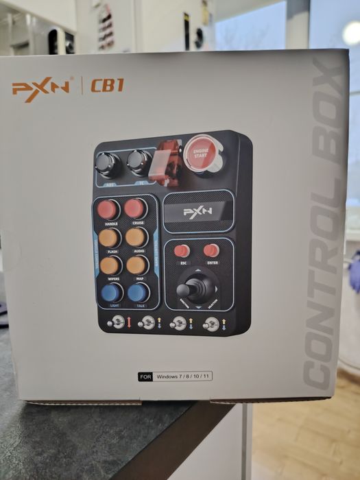 Control box, button box