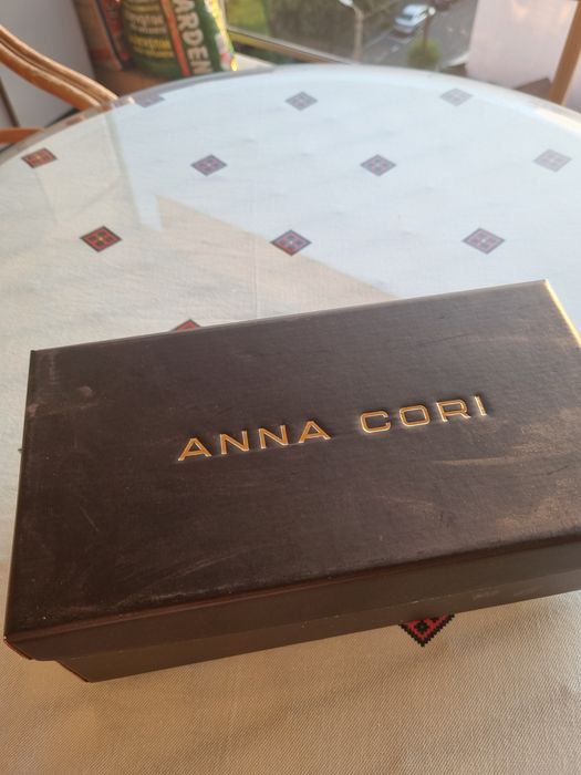 Sandale argintii Anna Cori