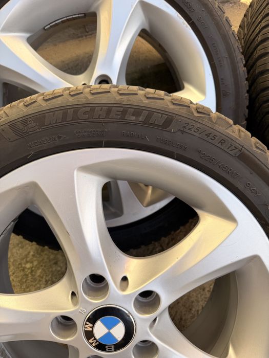 Jante bmw originale +anvelope michelin