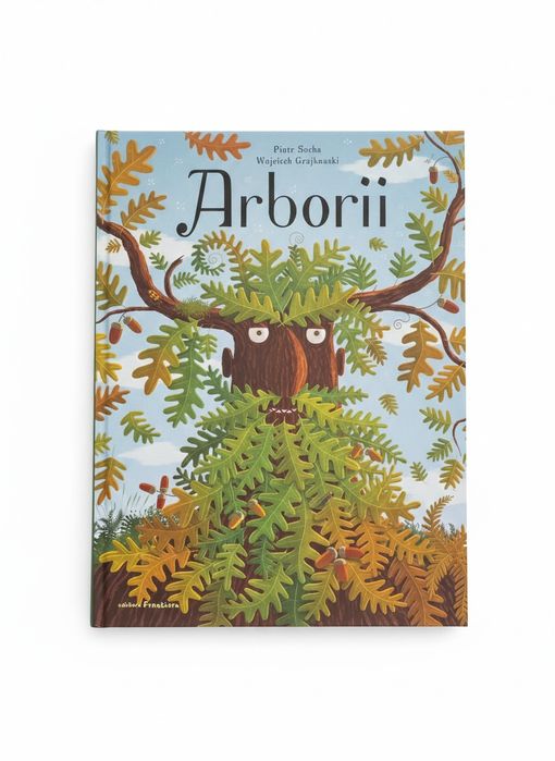 Carte Enciclopedică „Arborii” – Ediție de Lux, Format Mare 38x28 cm