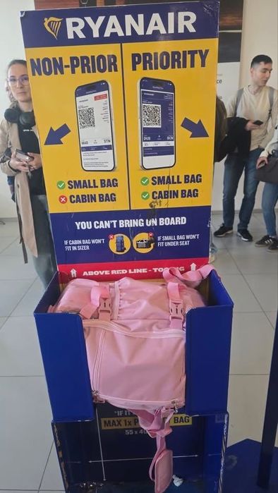 Раница за пътуване в самолет