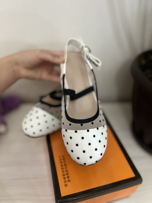 Туфельки в горошек