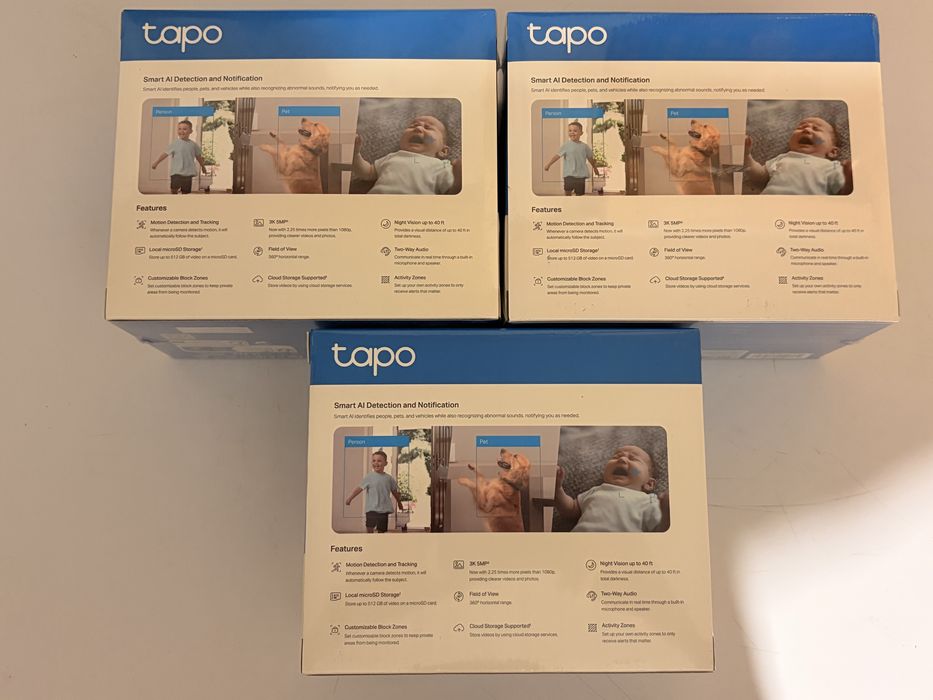 Pachet 3 camere Tapo C230