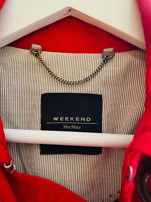 Trench rosu Max Mara