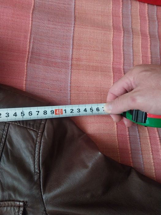 Дамско, кожено яке BERSHKA