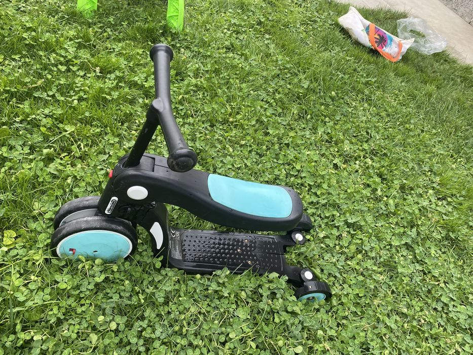Велосипед, триколка и тротинетка Chipolino All Ride 4 в 1 Sky