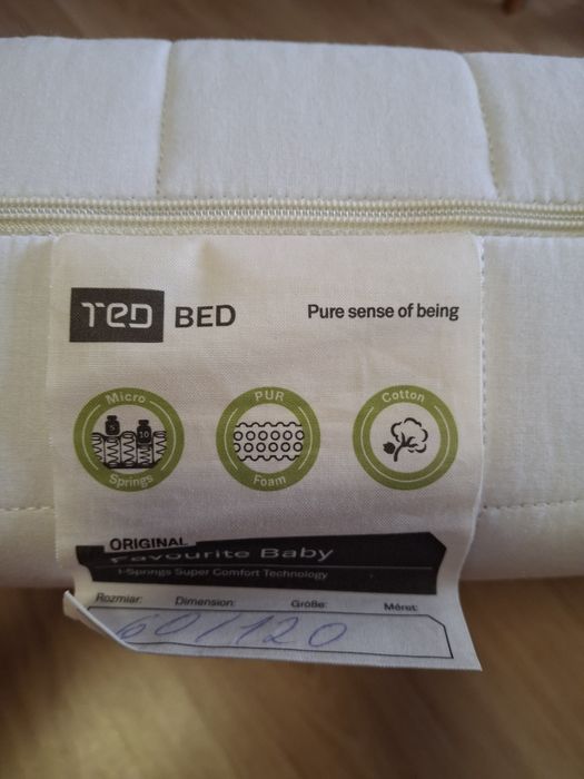 Матрак 120х60см TED Favourite Baby