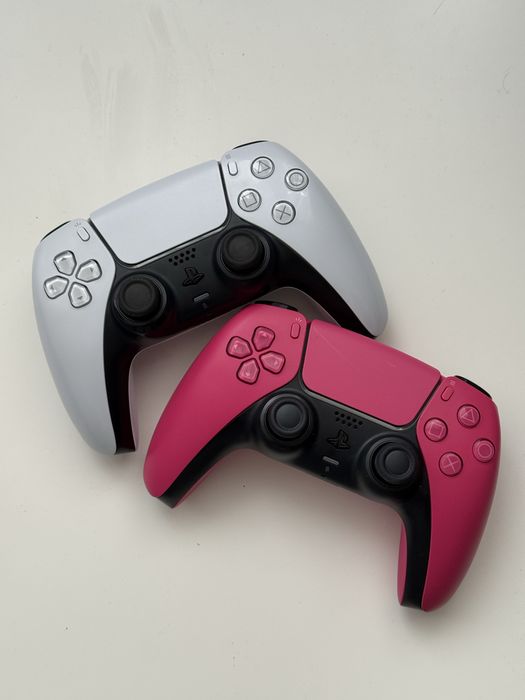 Controller PS5 pink & white