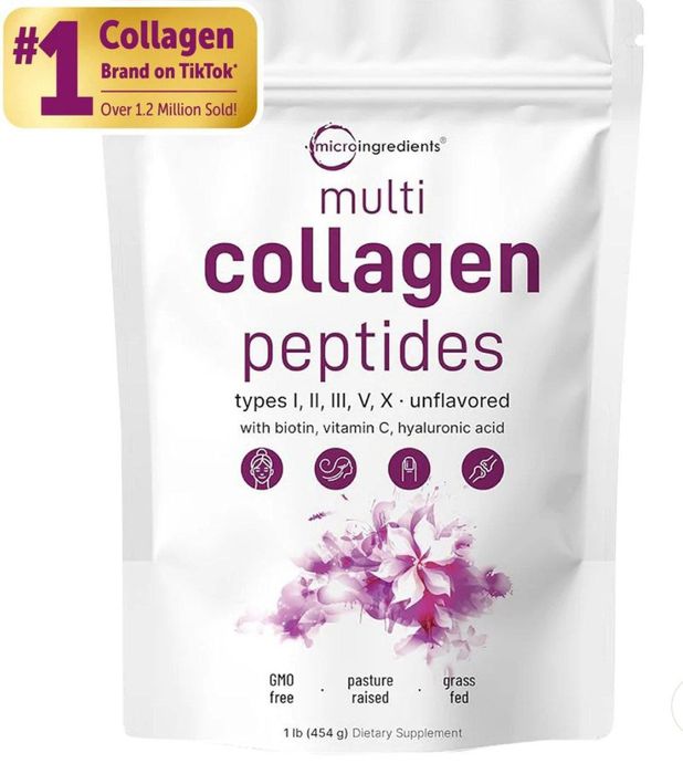 Multi Collagen Peptides,907gr,6 oyga yetadi,kollagen,коллаген