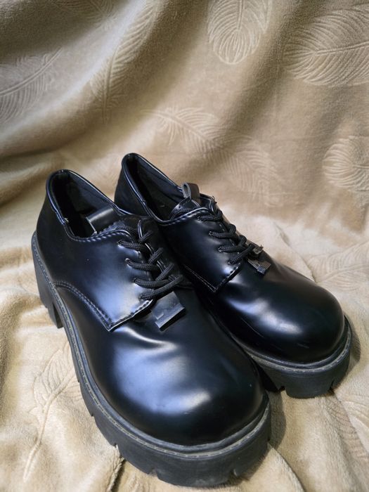 Лоферы на платформе трендовые