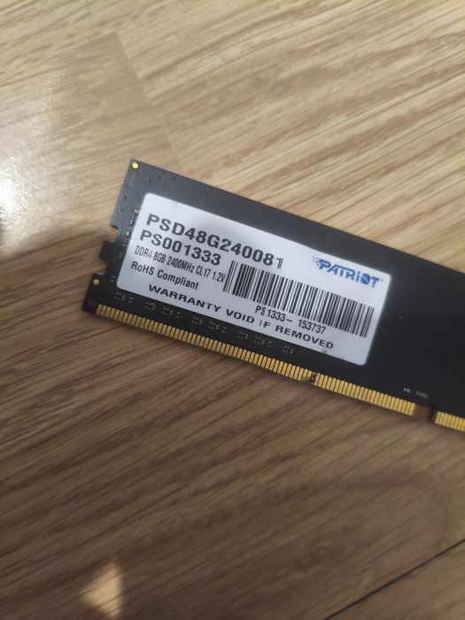 Memorii Ram 8gb Single Channel 2400mhz CL17