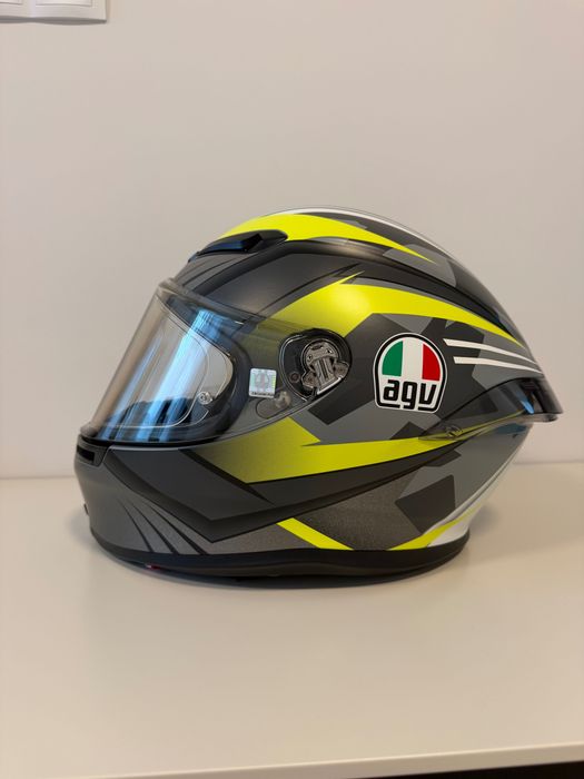 AGV K6S DOT(E2206) - Excite Matt camo/yellow fluo