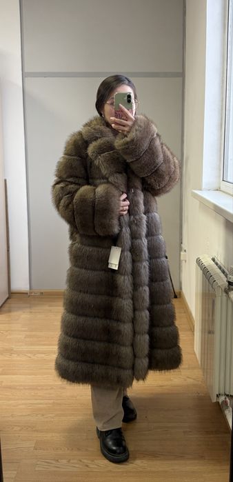 Эко-шуба, размер 46 М