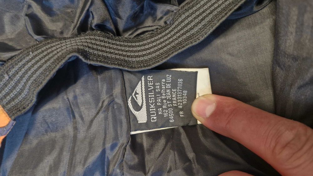 Детска ски екип грейка с гащеризон Quiksilver 162