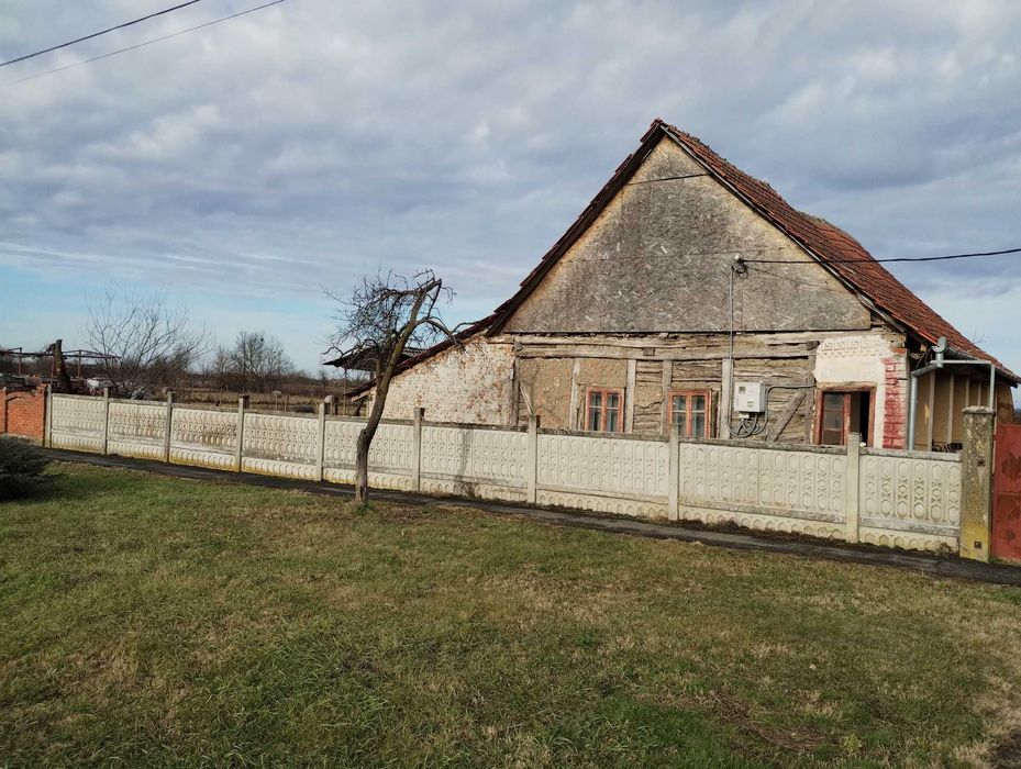 Casa veche din 1955 si teren intravilan 6153 mp,Localitate Sinersig,Jud Timis