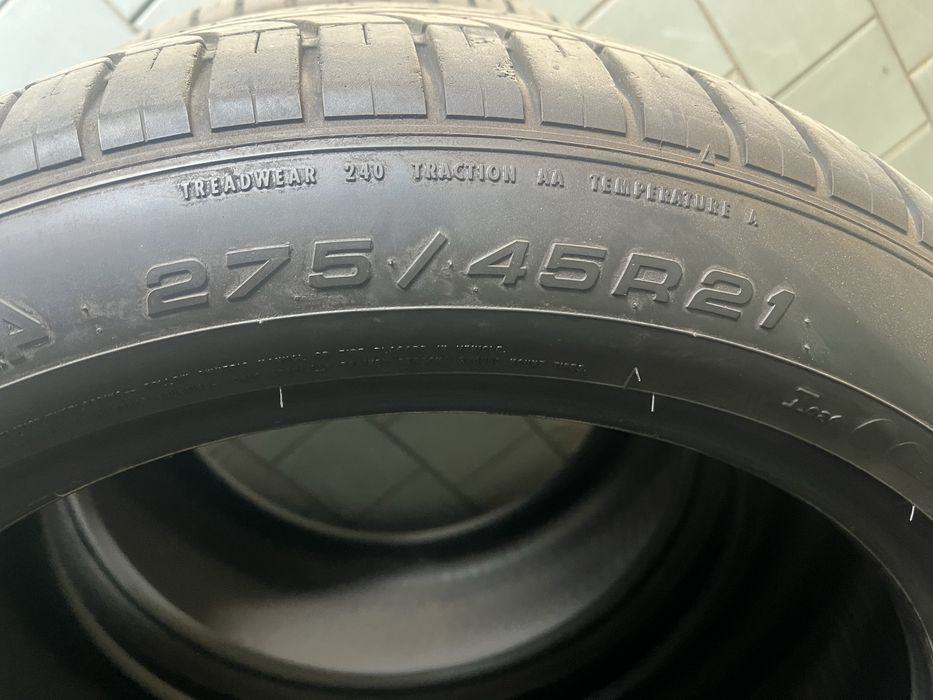 Летние шины 275/45/ R21