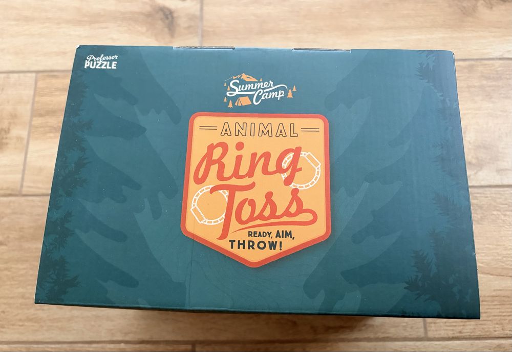 Игра Professor Puzzle: Animal Ring Toss Summer camp