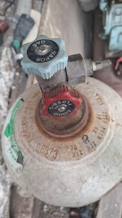 Баллон для сбора фреона