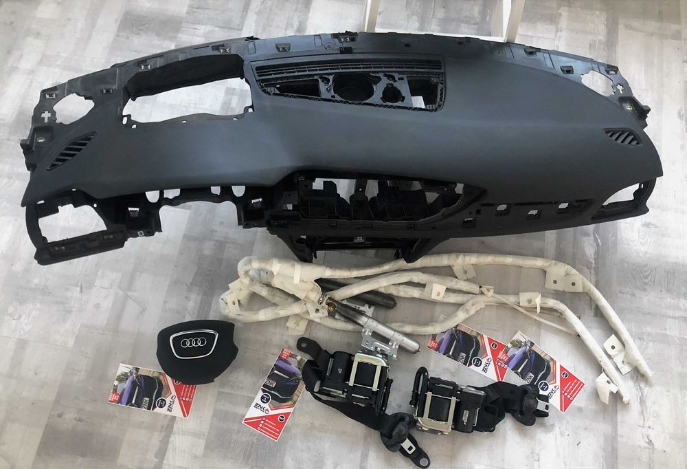 Audi a6 c7 4g plansa bord hud kit airbag volan pasager
