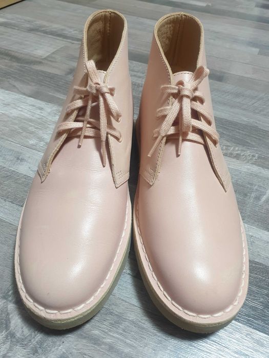 Обувки Clarks Desert Boot 2 Розови