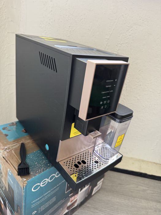 Кафеавтомат Cecotec Cremmaet Compactccino Black Rose, Кафемашина, 1350W, 19 бара!