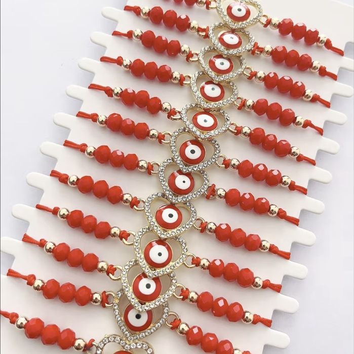 Martisoare 12 bratari+ saculeti cadou