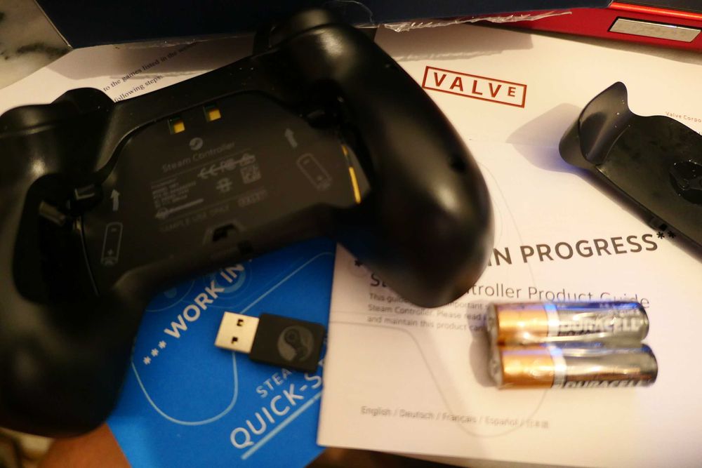 VALVE STEAM Controller Consola Gaming + Dongle SAMPLE USE ONLY - NOUA