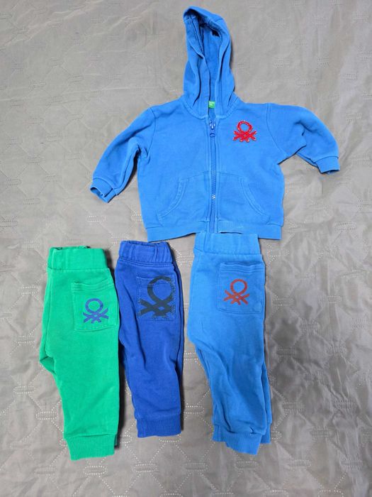 Лот Benetton р-р 74. Здравейте. Предлагам запазени дрехи