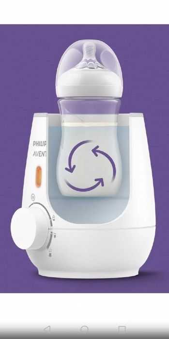 Уред за подгряване на бебешки шишета Philips Avent
