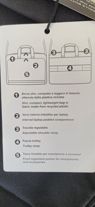 Чанта лаптоп 15,6",  Macbook 16"  Tucano