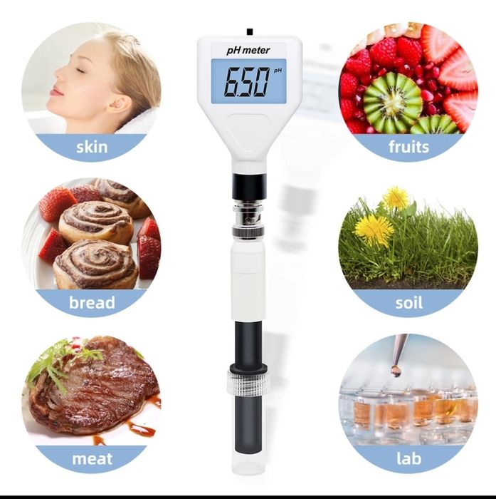 ph  метр для воды , мясо ,кожи, ростений ,фруктов