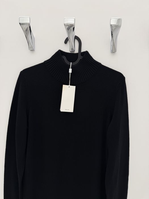 Пуловер-рокля HUGO BOSS вълна памук