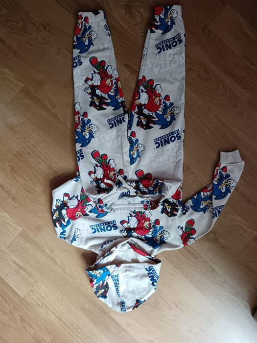 Trening copii Sonik hanorac și pantalon,mărime 6-8  ani.