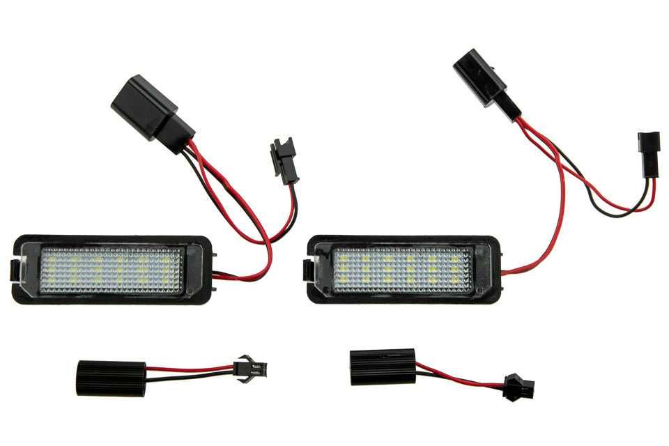Set LED numar Vw Passat B6 / Passat b7 / CC / Golf 5 / Golf 6 / Golf 7