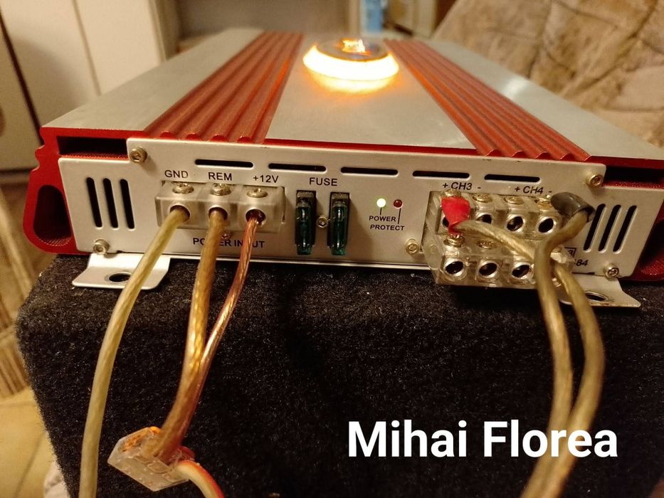 Subwoofer JBL , amplificator Spectron kit cabluri