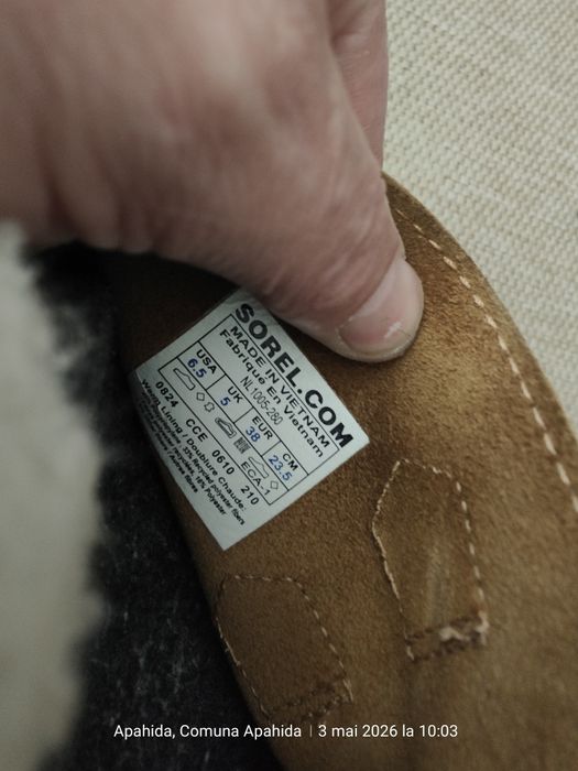 Sorel Caribou zapada